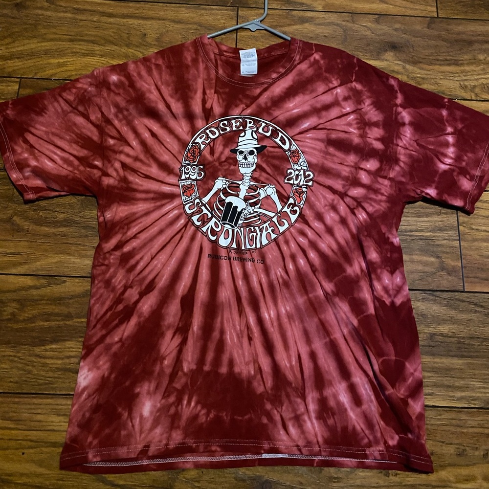 Rubicon brewing co. Tie dye t